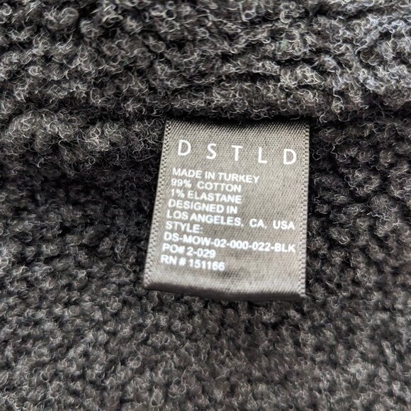 DSTLD Sherpa Denim Jacket - Black - Picture 4 of 6